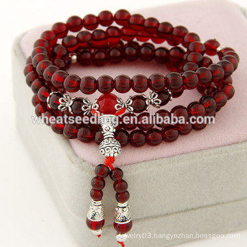 Religious beads multilayer 2014 lucky beads bracelet